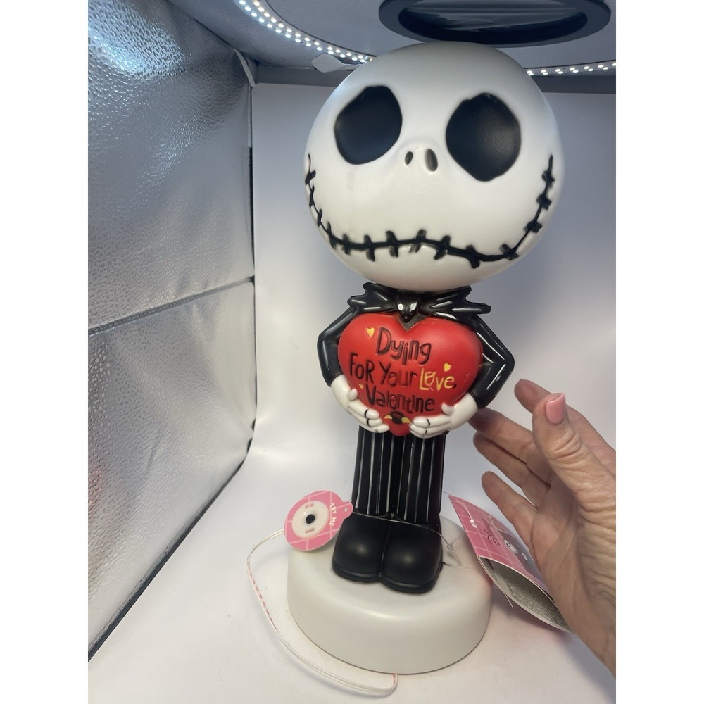 Jack Skellington 14" Valentine Blow Mold‎ Nightmare Before Christmas NEW - Picture 6 of 14